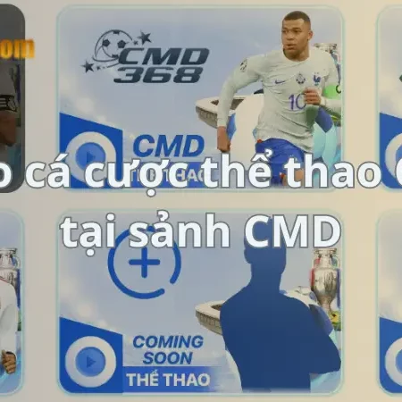 Mẹo cá cược thể thao c54 tại sảnh CMD