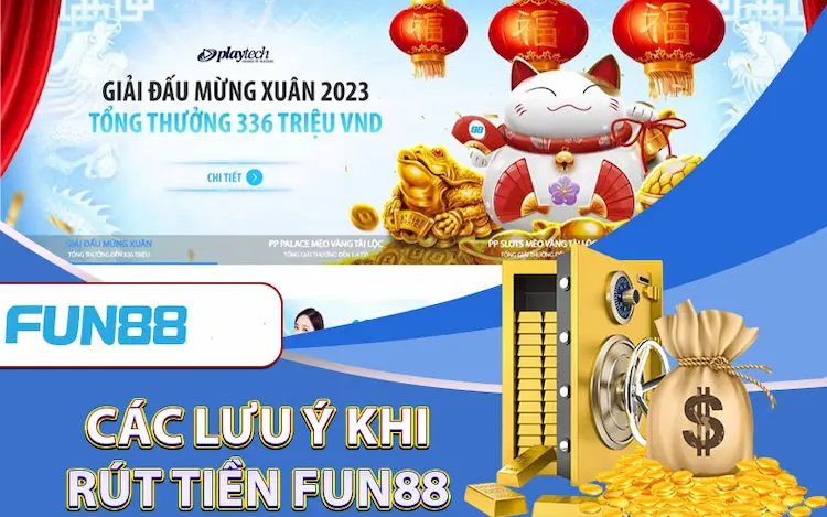 Những Lưu Ý Khi Rút Tiền Fun88