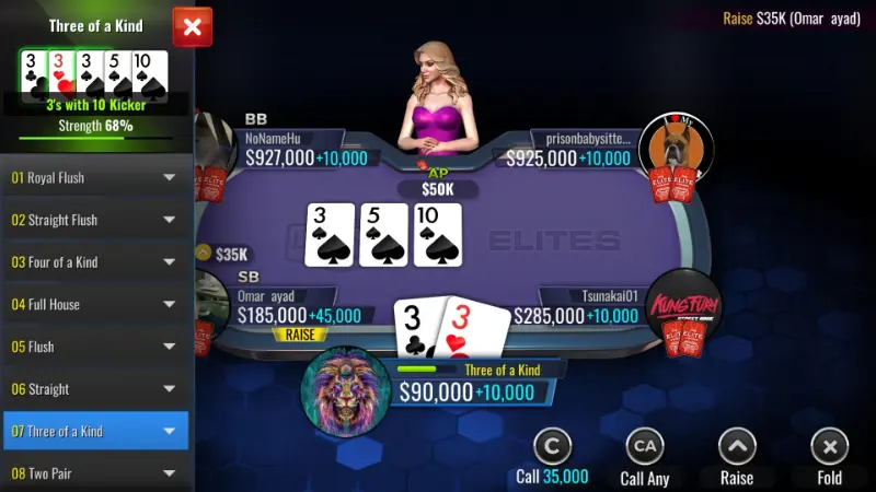 Chơi Poker online là lựa chọn được nhiều người yêu thích