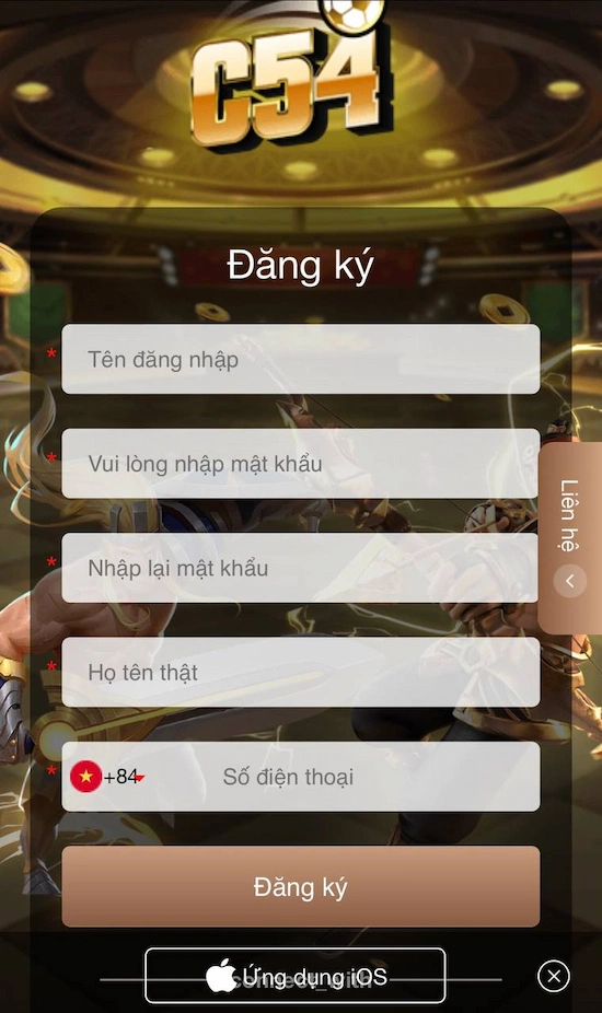 Đăng Ký C54 Chỉ Với Vài Bước Đơn Giản