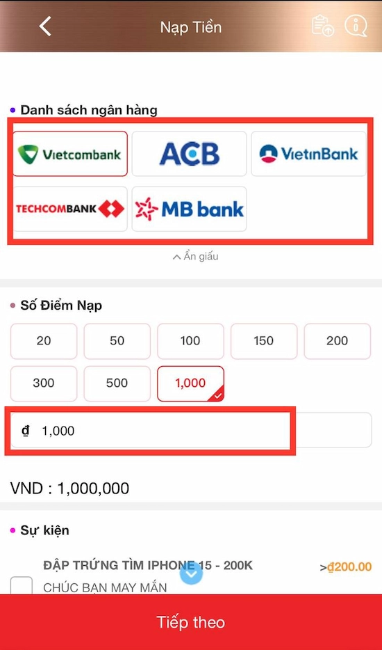 Hướng Dẫn Nạp Tiền C54 Cực Đơn Giản Và Nhanh