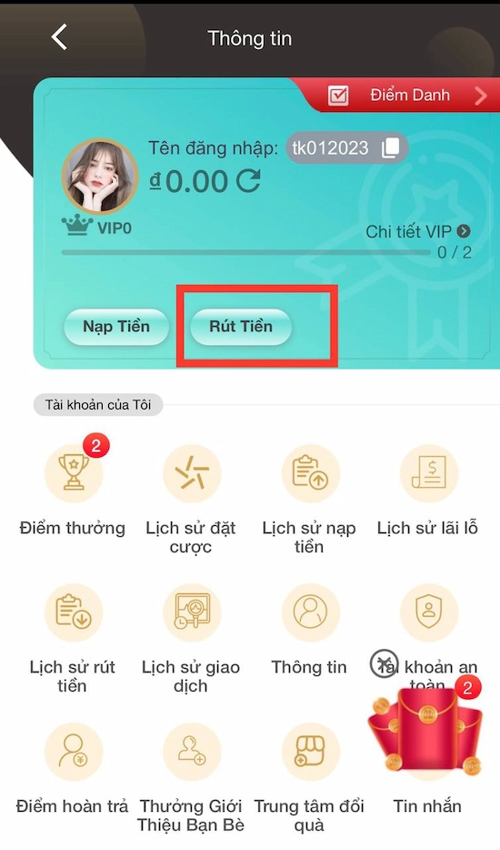 Rút Tiền C54 Cực Dễ Dàng Cho Tân Thủ