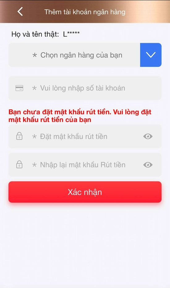 Rút Tiền C54 Cực Dễ Dàng Cho Tân Thủ